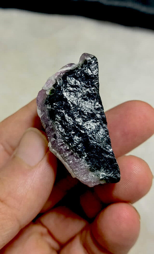 Natural Multicolor Tourmaline Specimen 47 Grams.