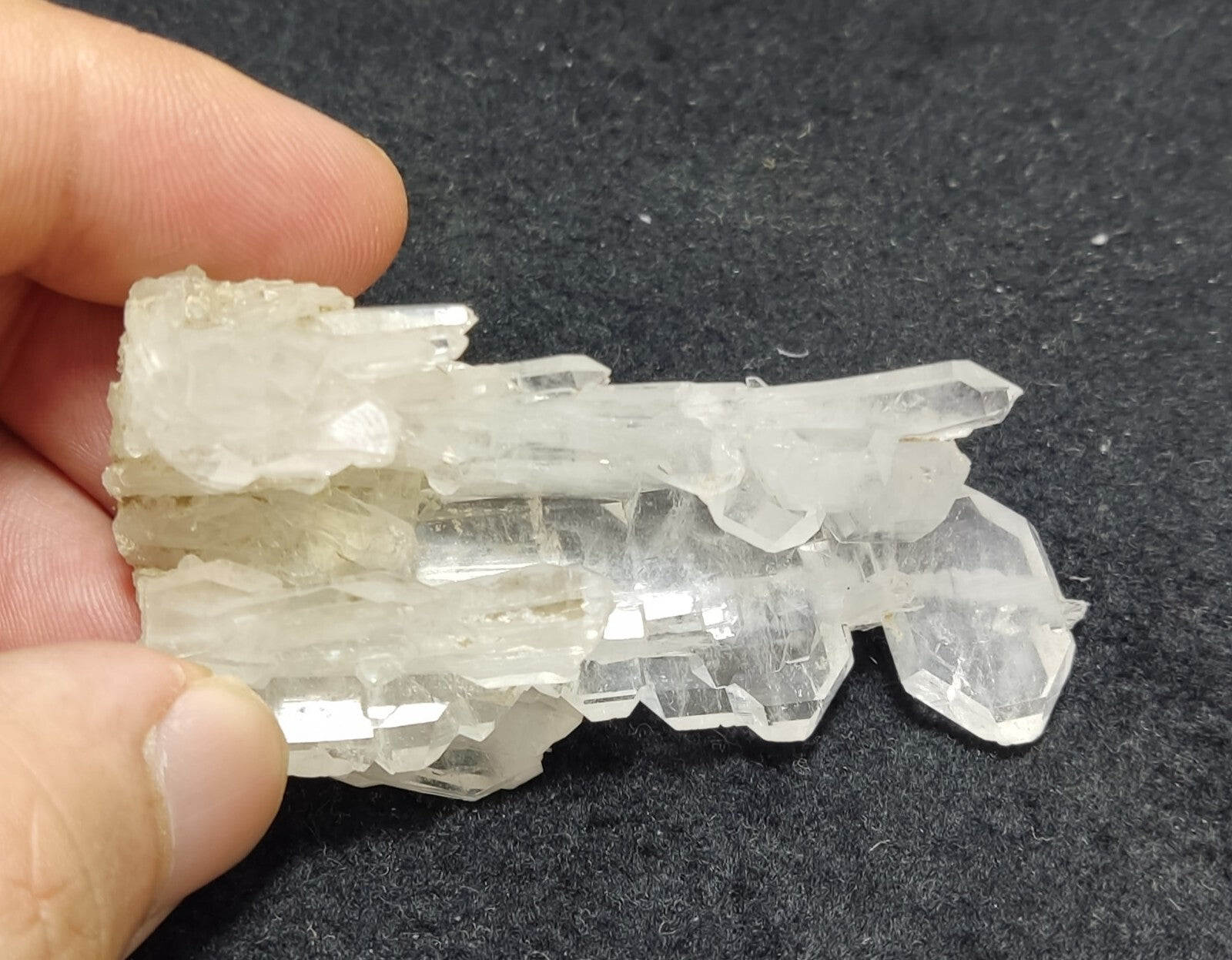 An Aesthetic terminated faden Quartz specimen 44 grams