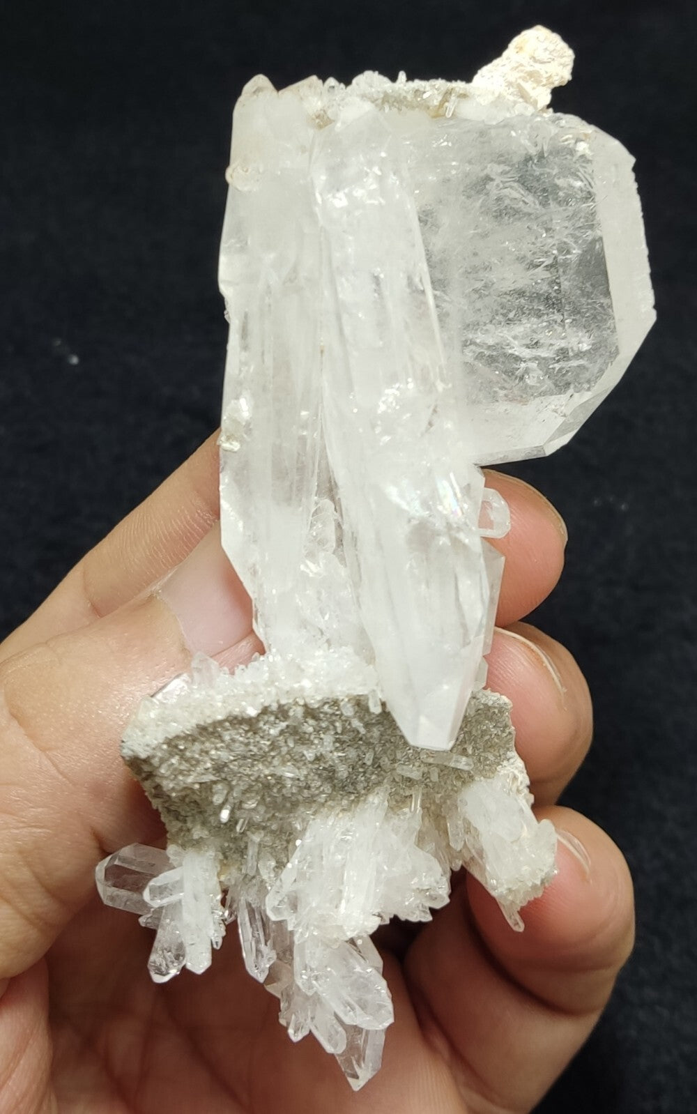 An Aesthetic terminated faden Quartz specimen 94 grams