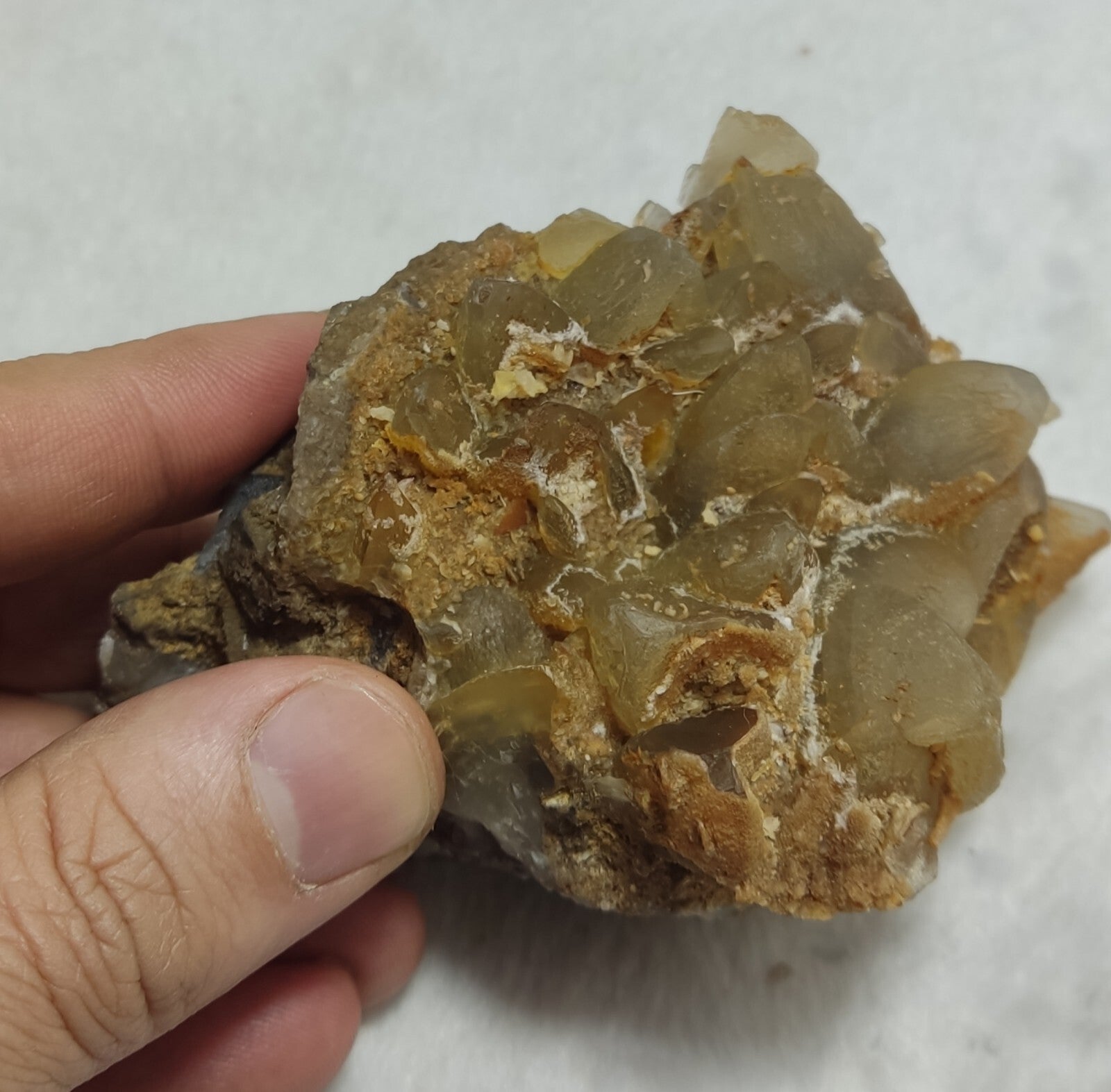 An amazing specimen of calcite 332 grams