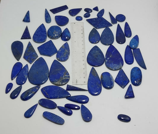 333 grams Lapis Lazuli Polished Cabochons
