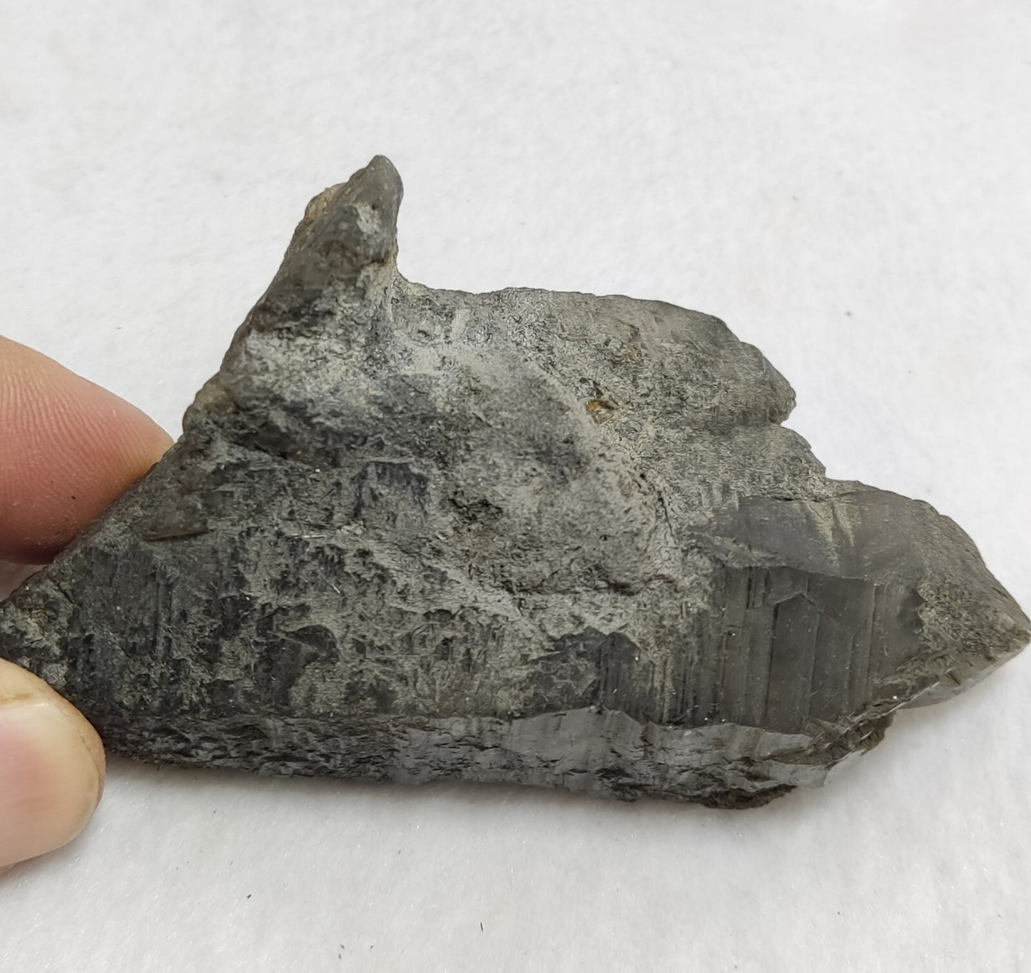 An Aesthetic Natural terminated Chlorite Quartz crystal specimen 135 grams