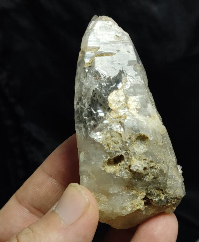 An Aesthetic Natural terminated Chlorite Quartz 117 grams