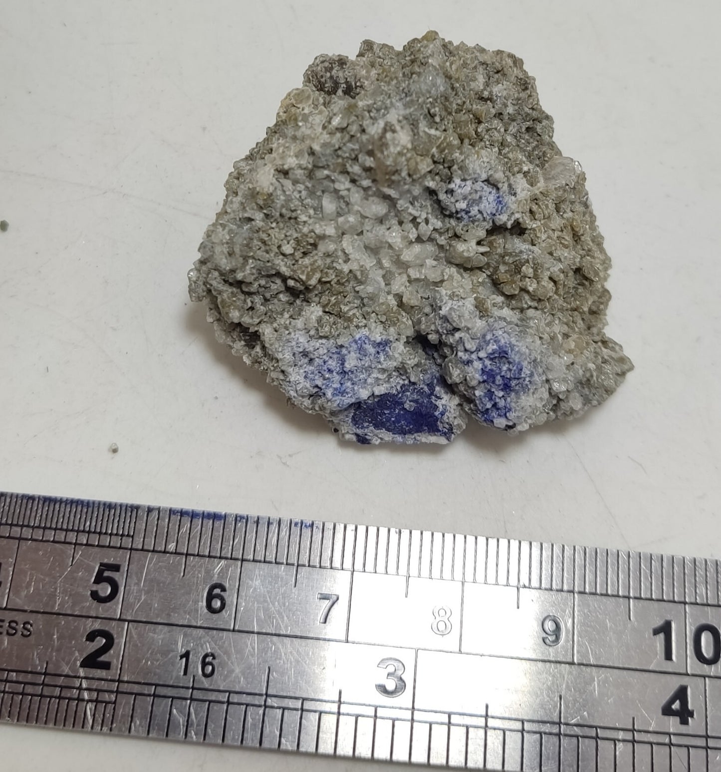 An Aesthetic specimen of lazurite/lapis on matrix 33 grams