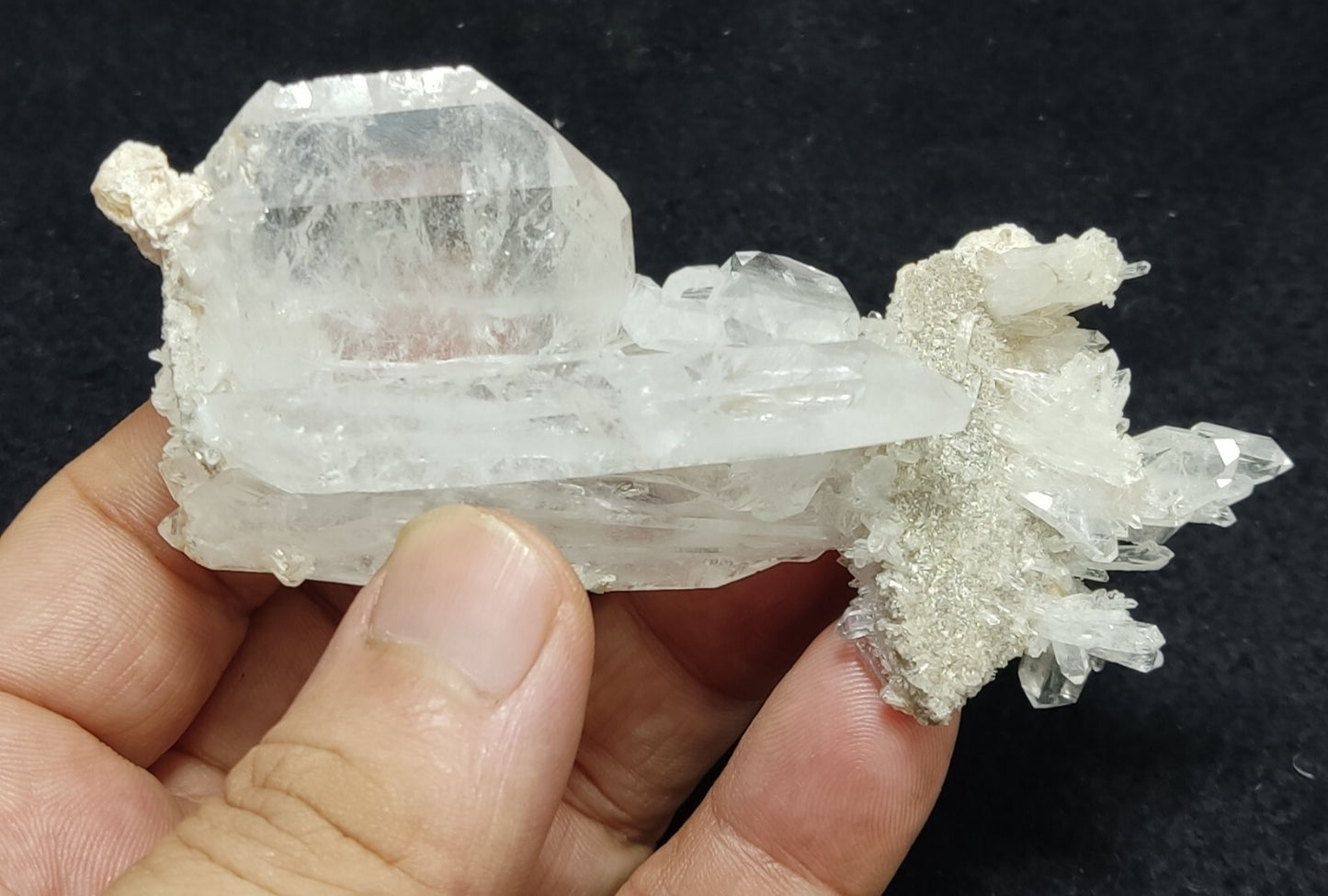 An Aesthetic terminated faden Quartz specimen 94 grams