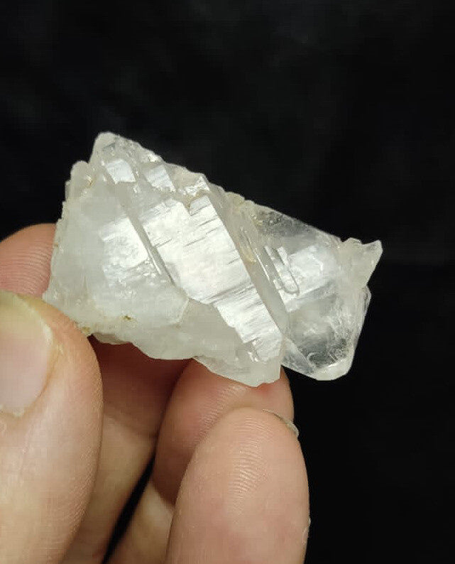 Double  Quartz crystal 22 Grams