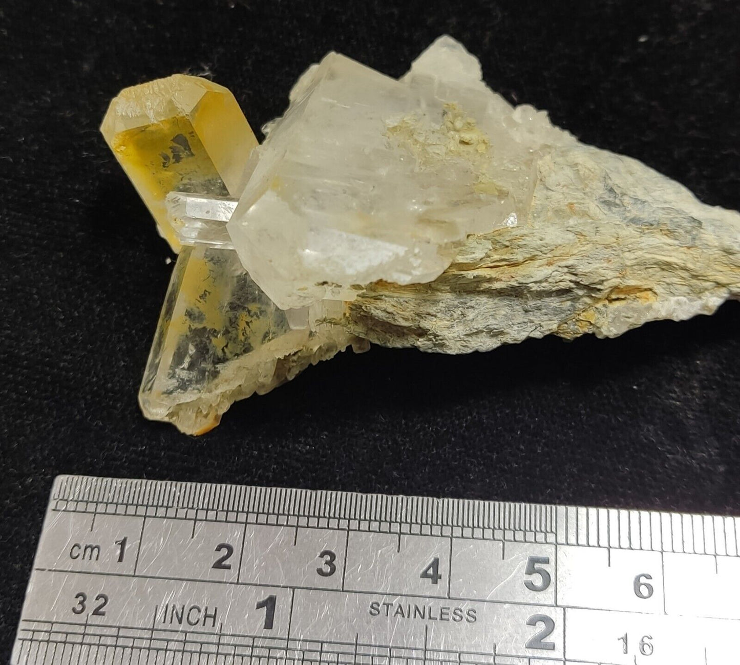 An Aesthetic Natural beautifully terminated Quartz specimen 57 grams