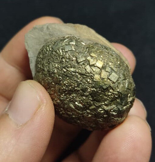 Natural Pyrite On Matrix 86 Grams.