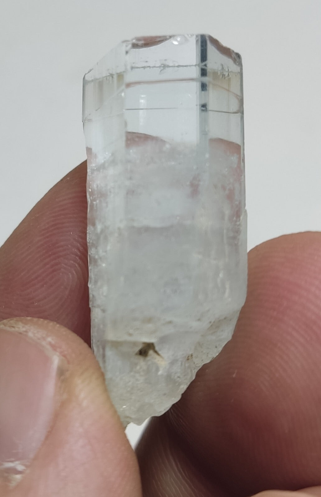 An Aesthetic specimen of aquamarine crystal 11 grams