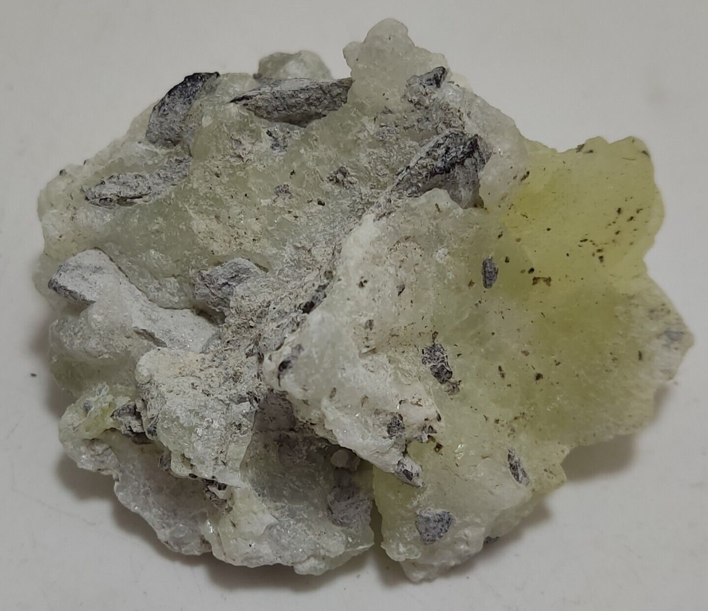 An Aesthetic Natural specimen of brucite with chromite 75 grams