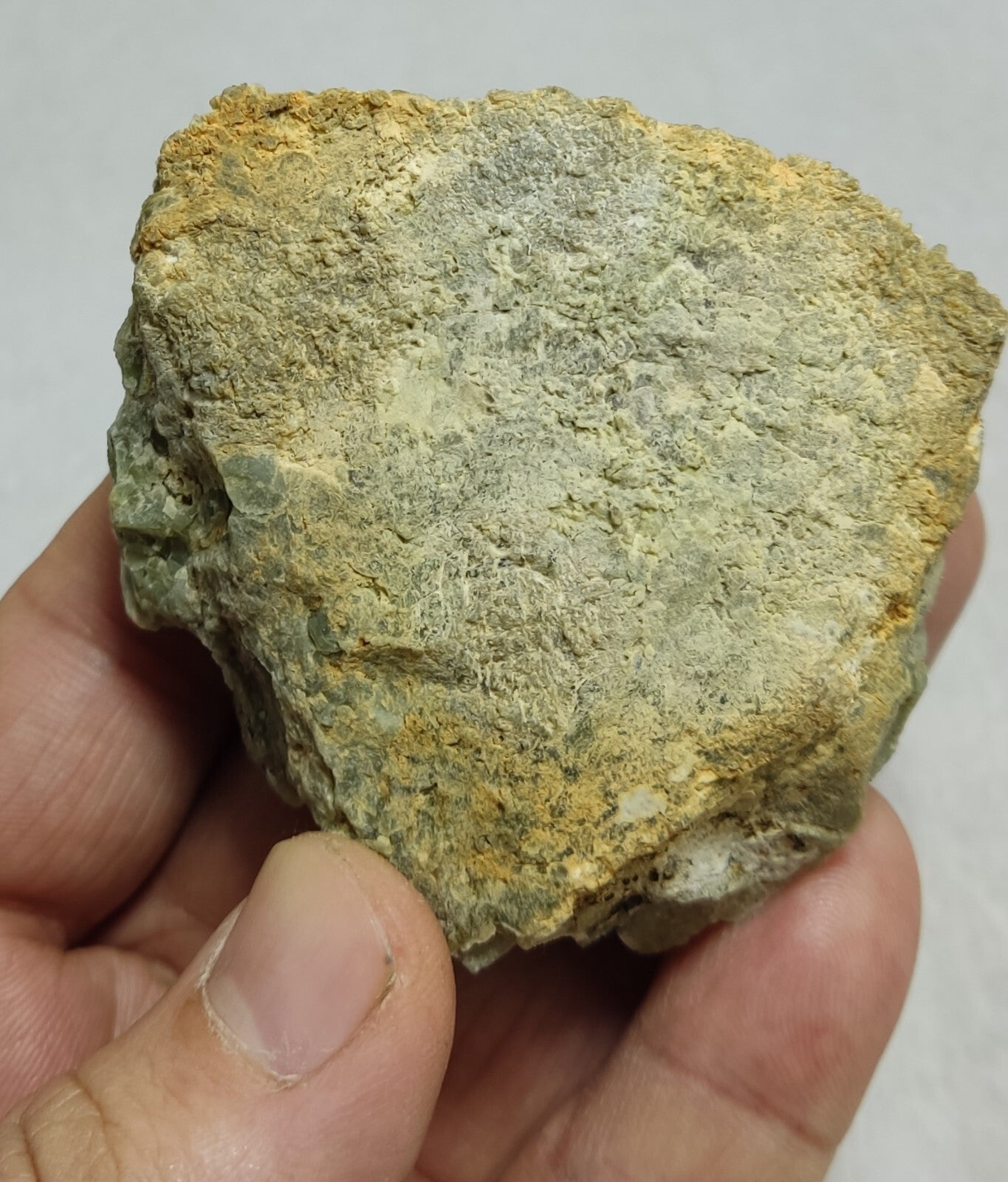 An Aesthetic terminated specimen of peridot 180 grams