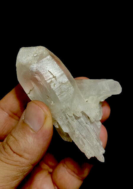 Double Terminated Quartz crystal 83g