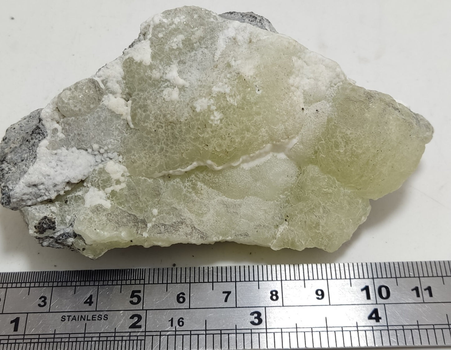 An Aesthetic Natural specimen of brucite with chromite 183 grams