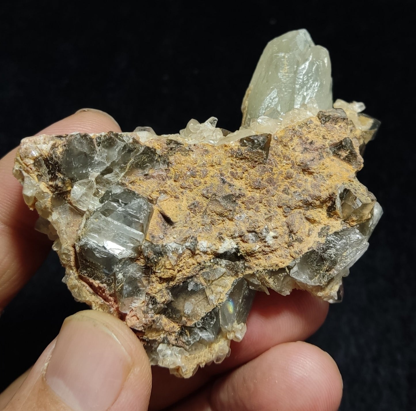 Natural Calcite Crystals Specimen 117 grams