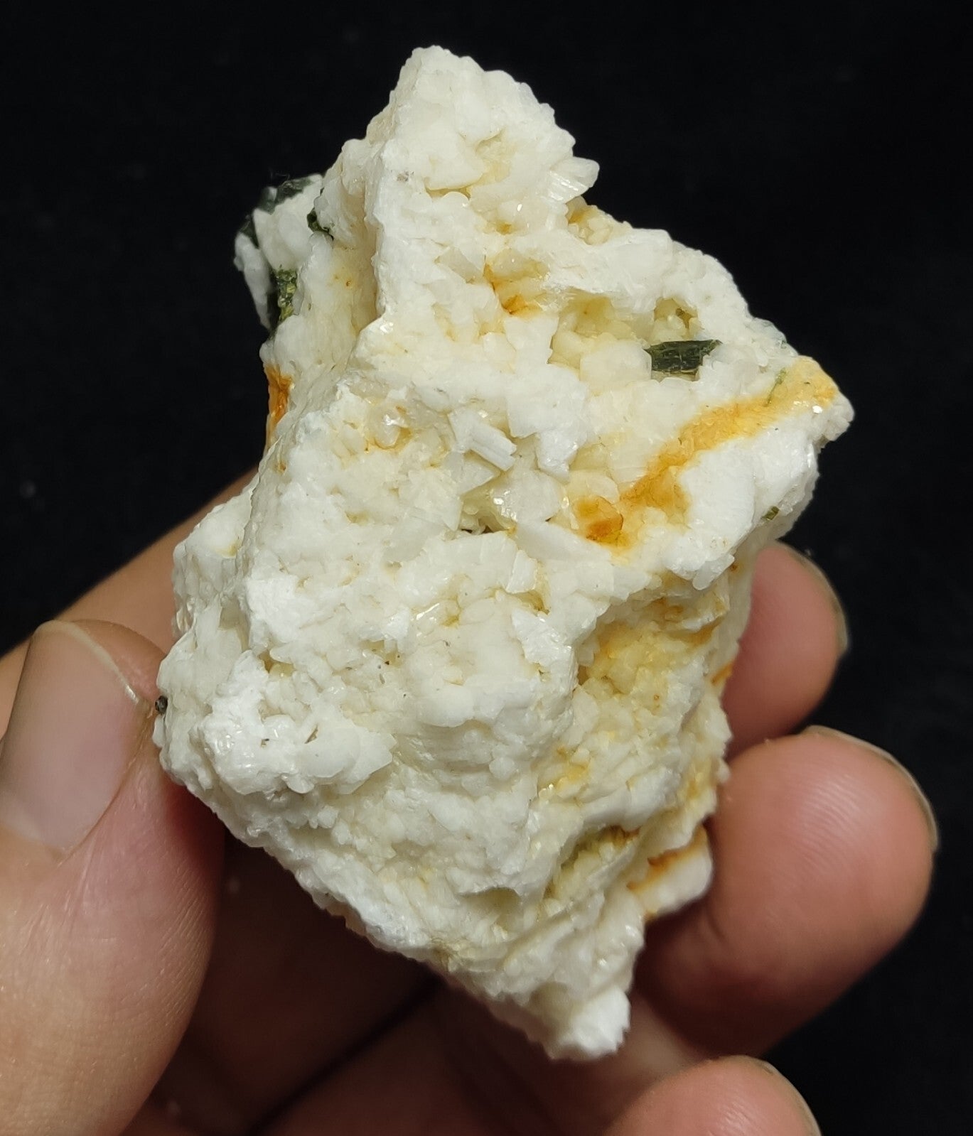 A very Aesthetic Naturally terminated specimen of epidote on matrix 113 grams