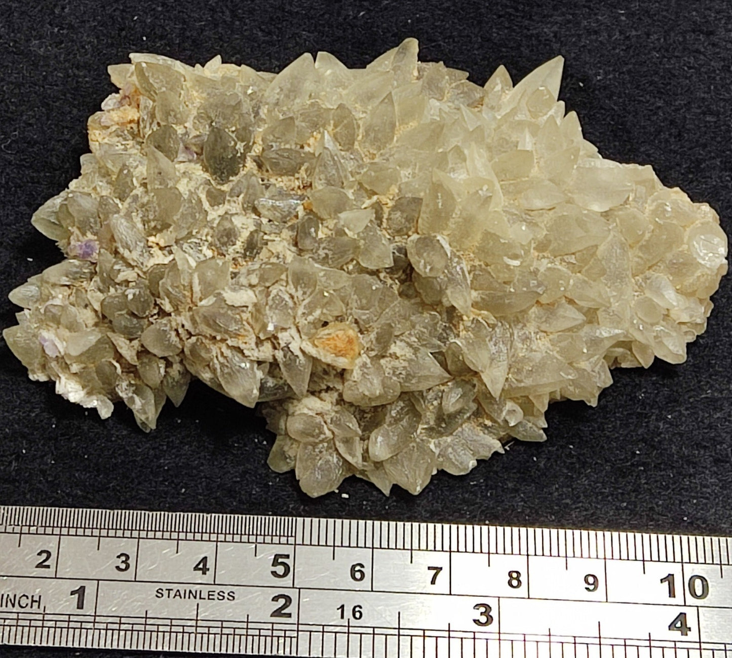 An Aesthetic Naturally terminated specimen of dogtooth calcite 176 grams