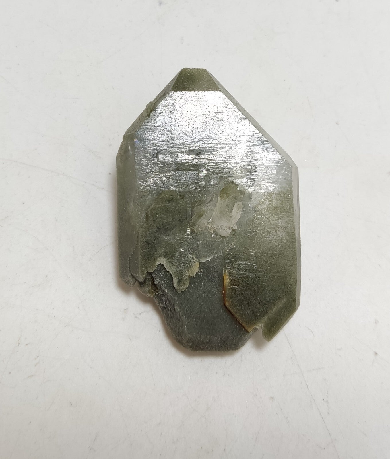 An Aesthetic Natural beautifully terminated Chlorite Quartz specimen 34 grams