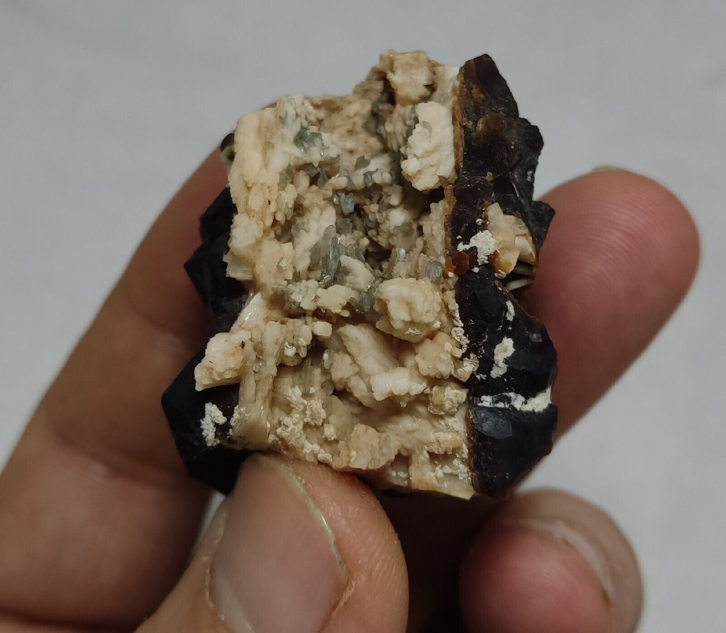 57 grams aesthetic andradite garnet crystal specimen