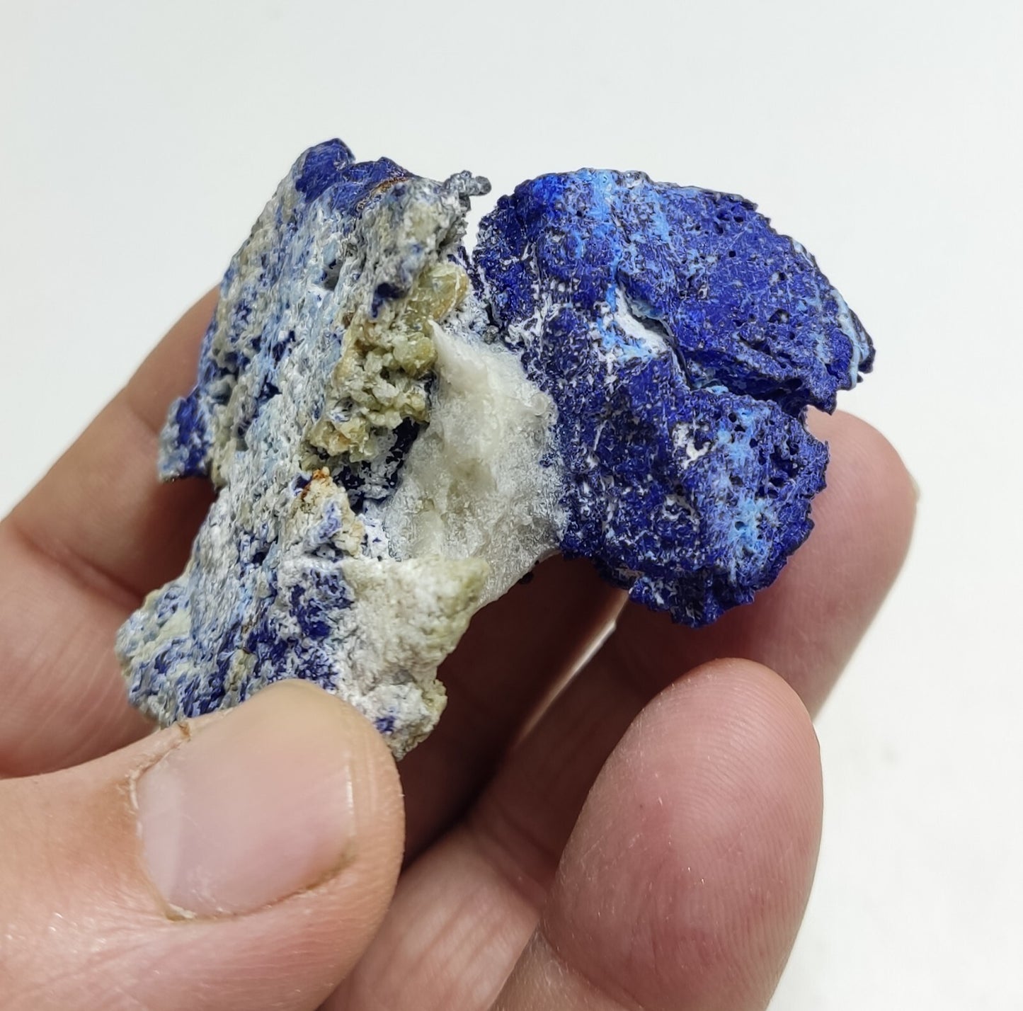 Natural Partly Fluorescent Lazurite On Matrix 81 grams