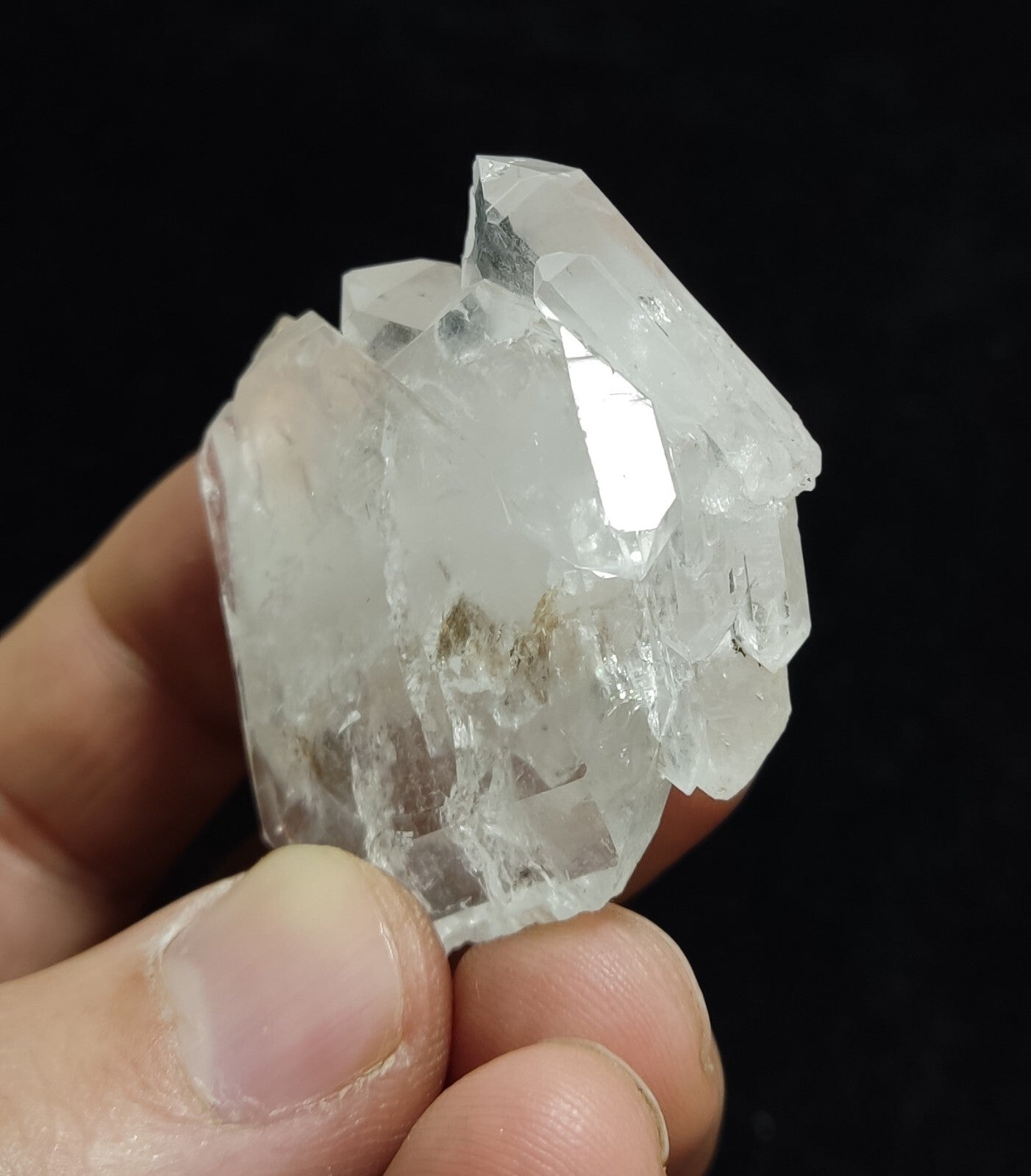 A very Aesthetic Natural beautifully terminated Faden Quartz crystal 38 grams