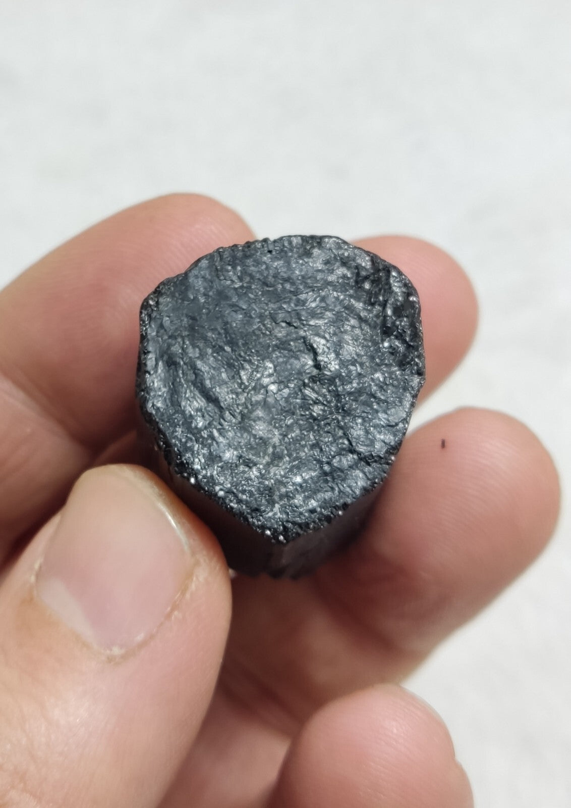 An amazing specimen of terminated black tourmaline 38 grams