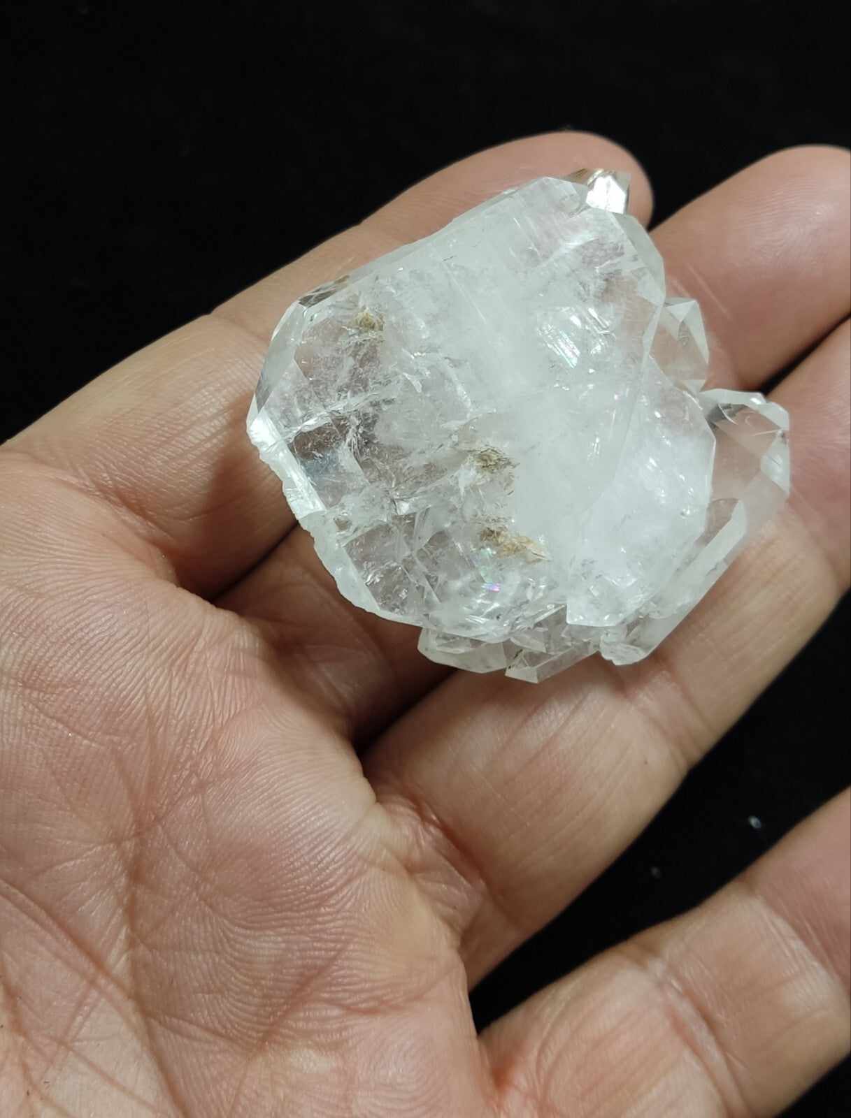 A very Aesthetic Natural beautifully terminated Faden Quartz crystal 38 grams