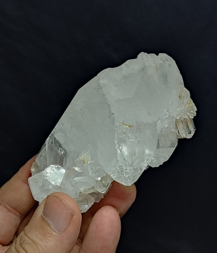 Natural Faden quartz Cluster 278 grams