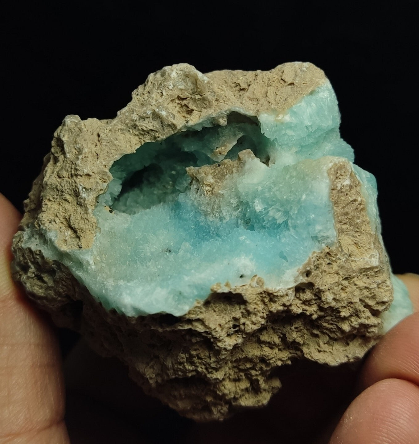 Natural Blue Aragonite 180 grams