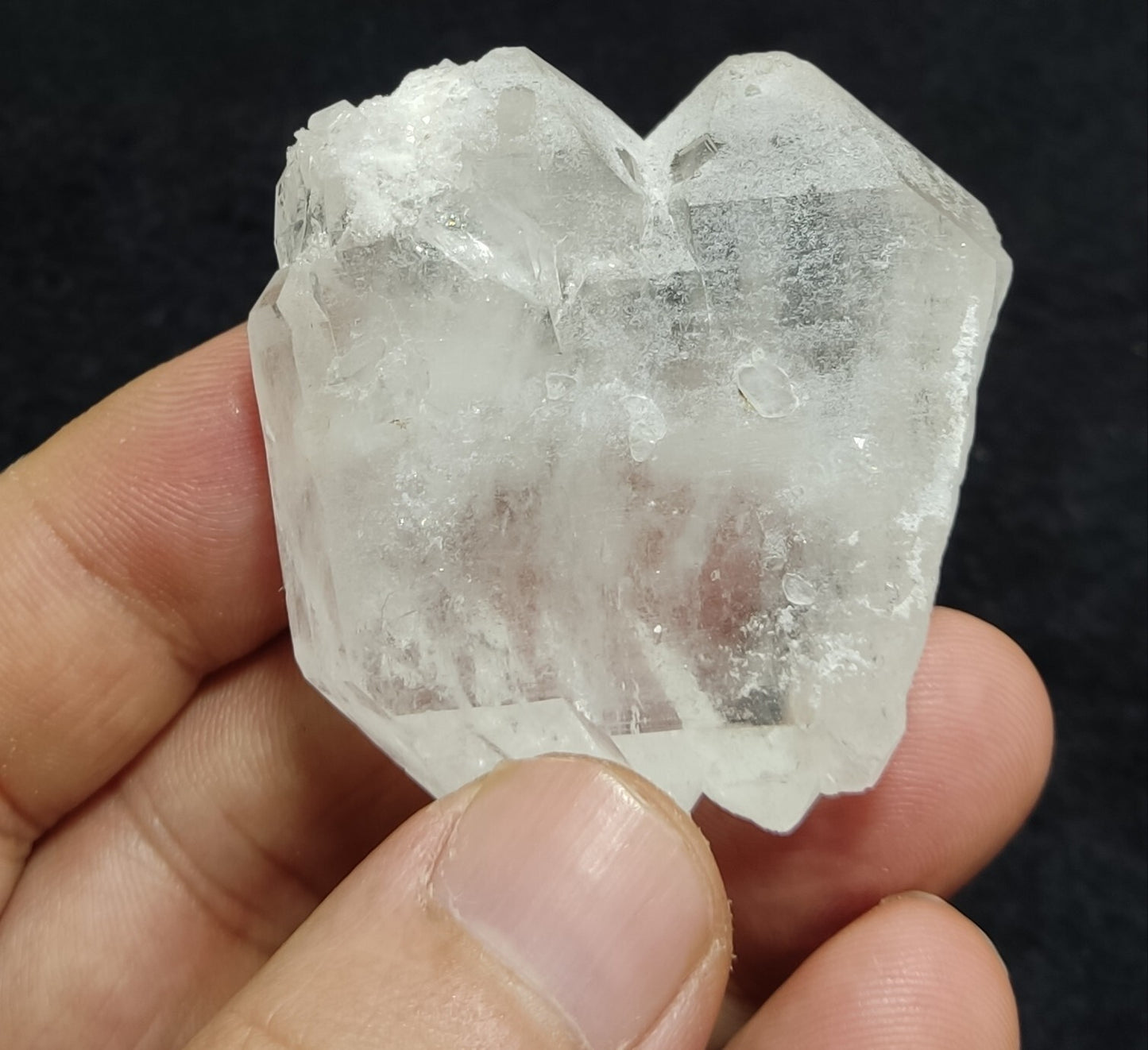 An Aesthetic terminated faden Quartz specimen 52 grams