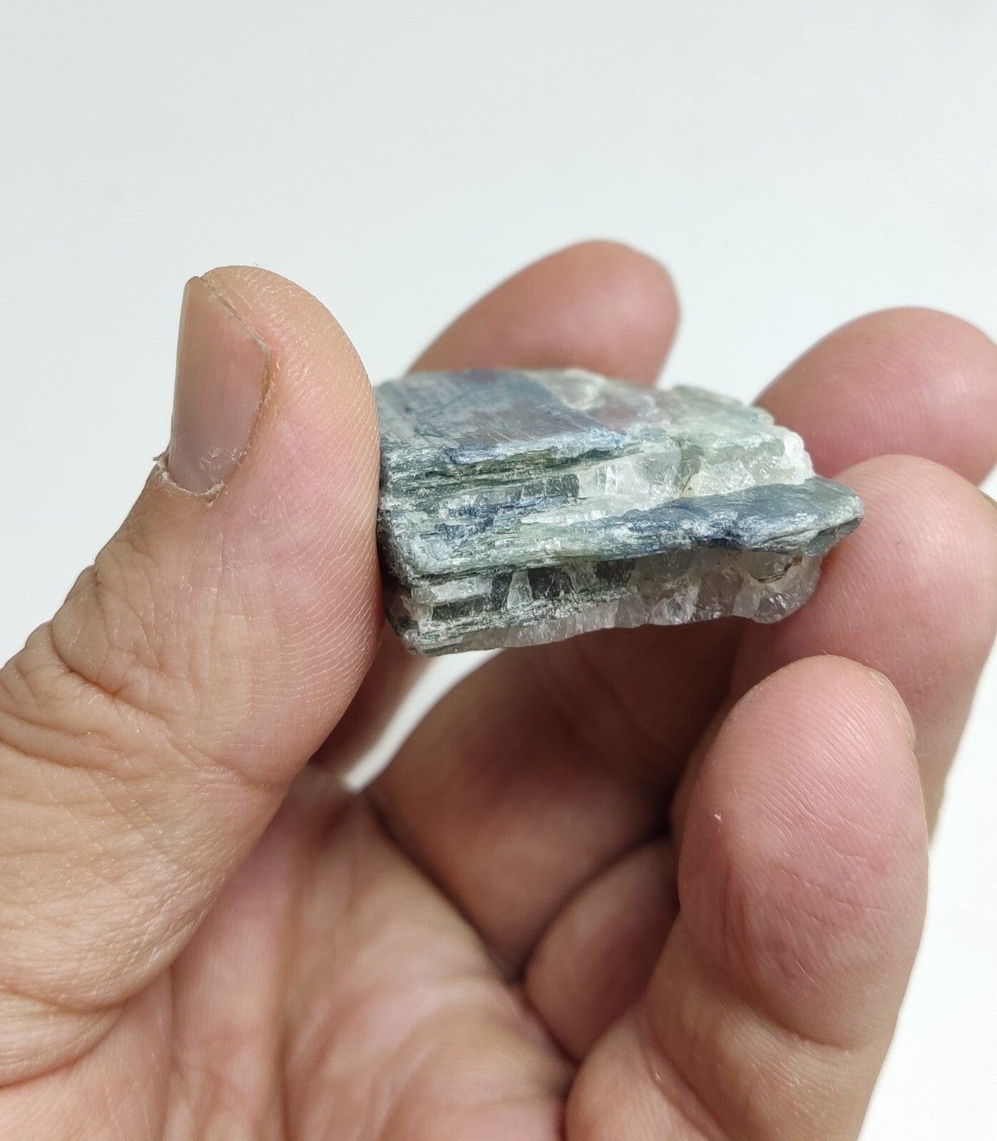 An Aesthetic specimen of blue kyanite crystal 48 grams