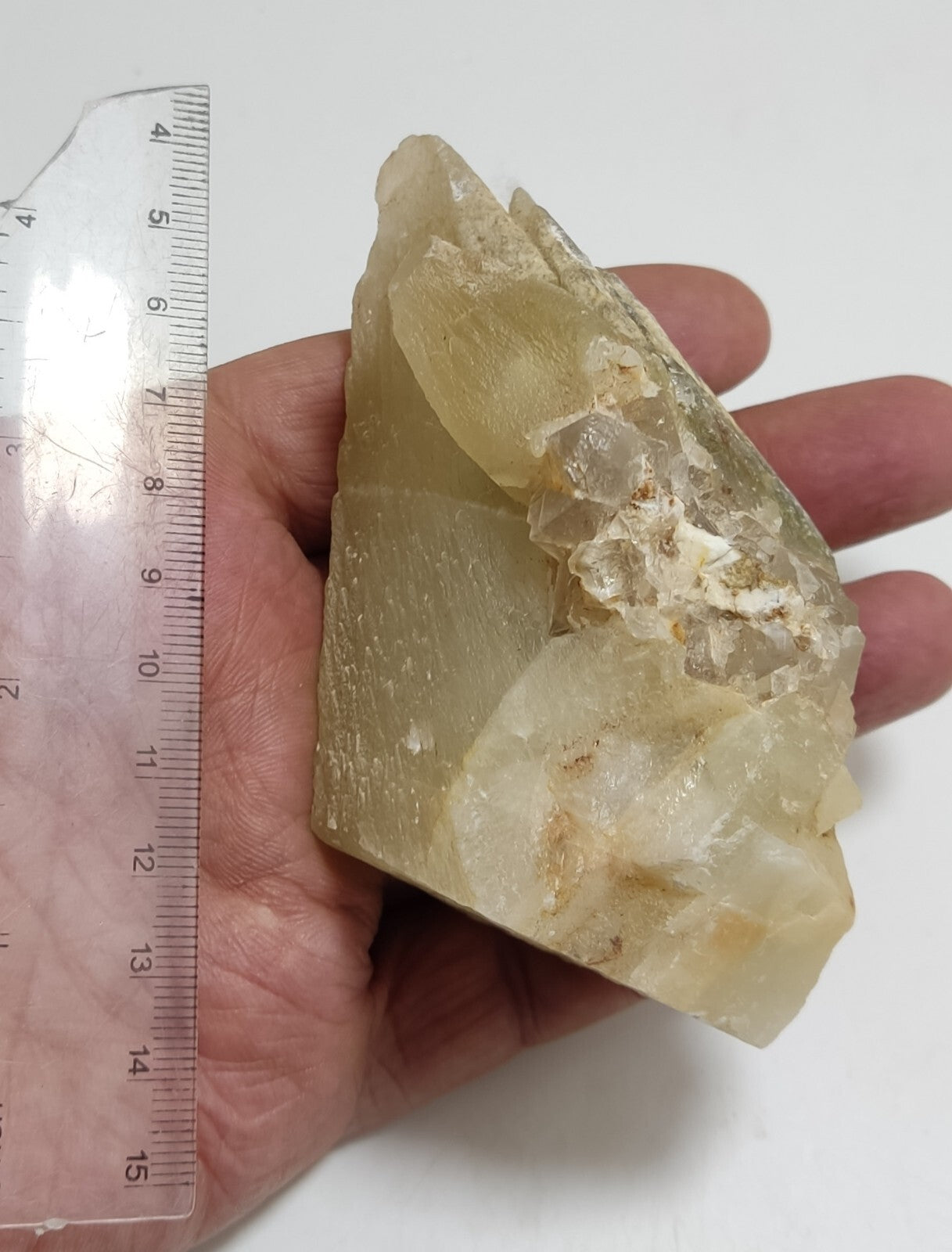 A very Aesthetic Natural beautifully terminated Calcite crystal 304 grams