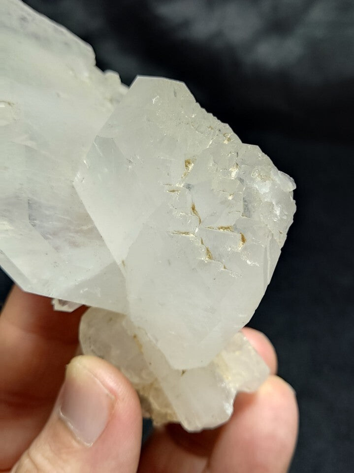 An Aesthetic specimen of faden Quartz crystal 243 grams