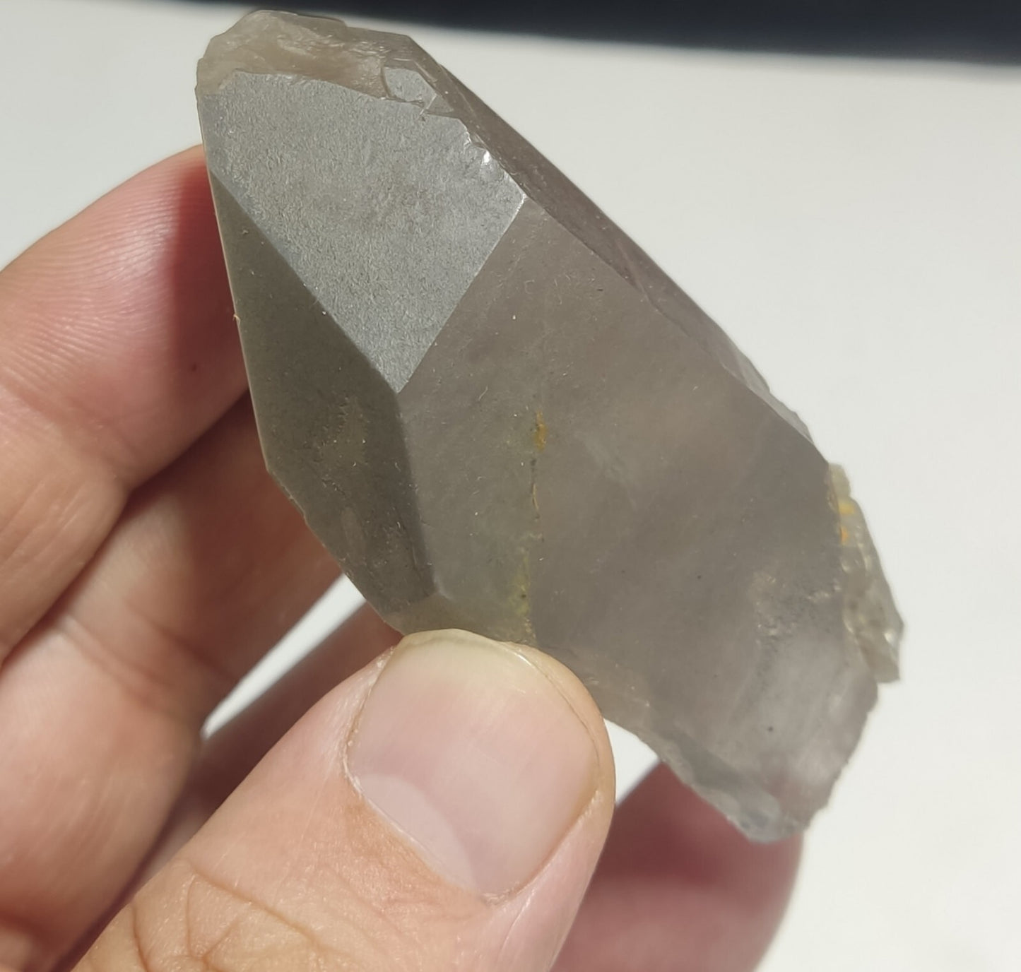 An Aesthetic Naturally terminated specimen of Smoky Quartz 98 grams