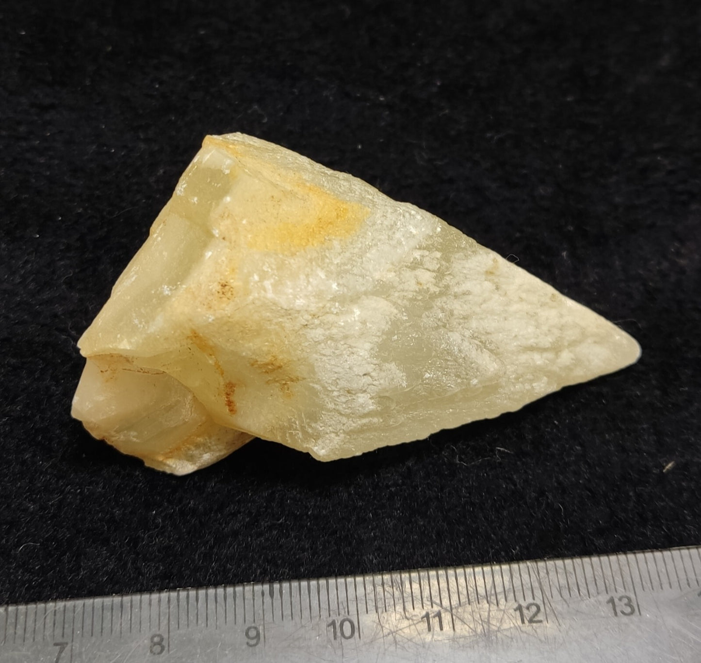 A very Aesthetic Natural beautifully terminated Calcite crystal 75 grams