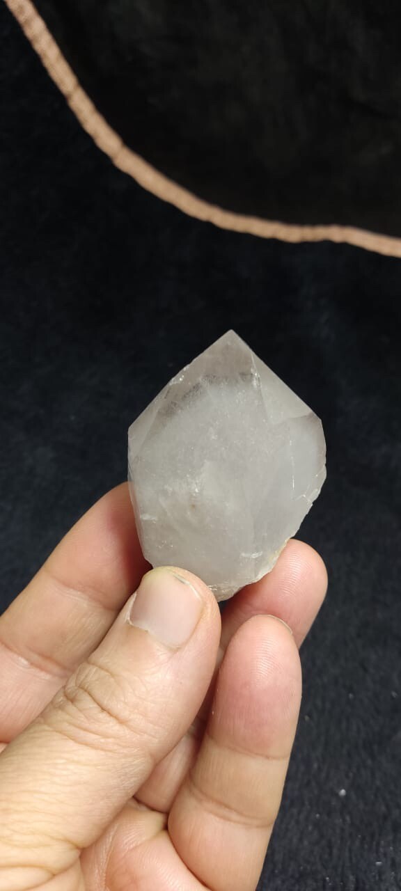 Natural Smoky Phantom Quartz Crystal 91 Grams.