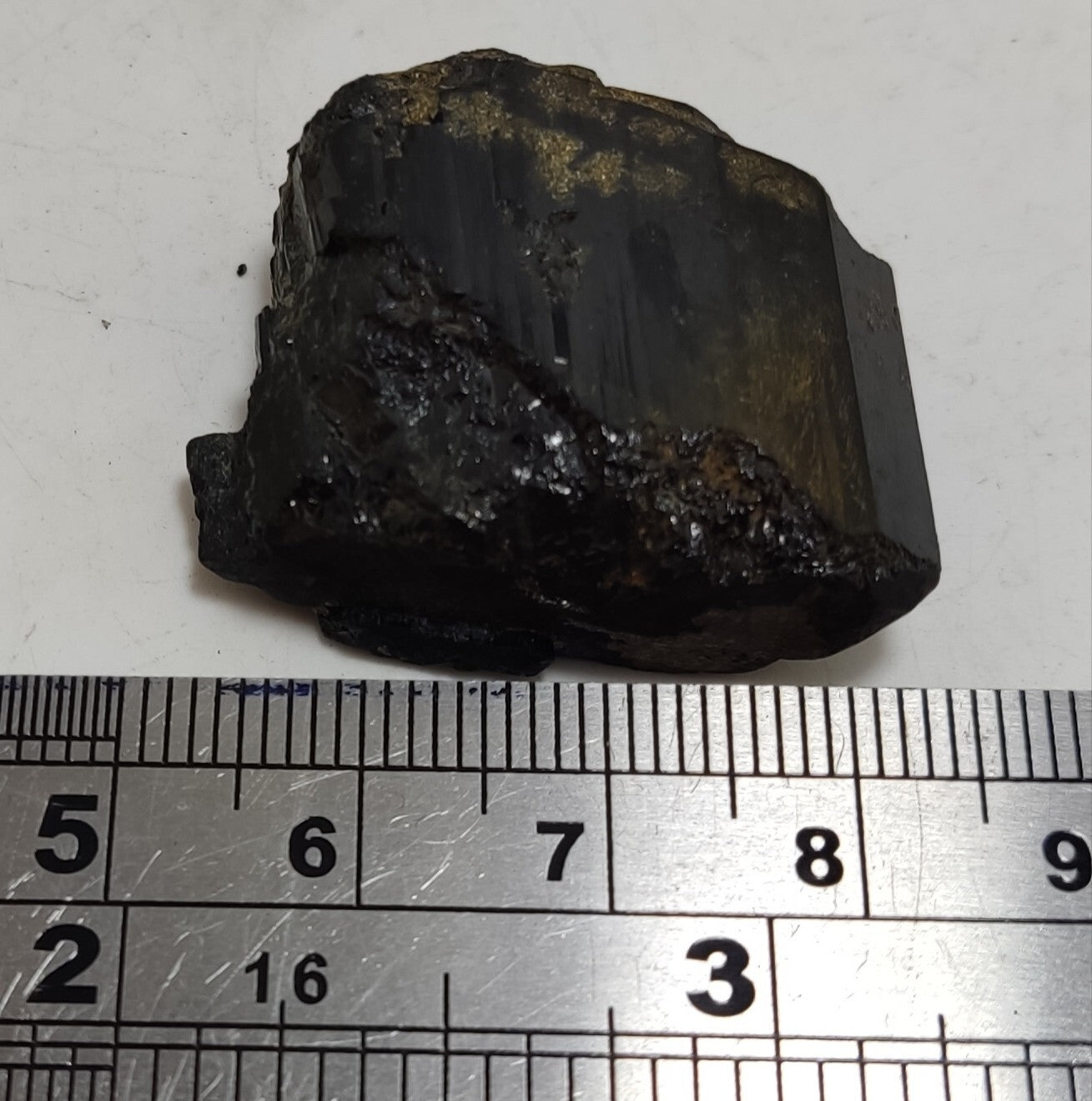 An aesthetic specimen of terminated aegirine crystal 19 grams