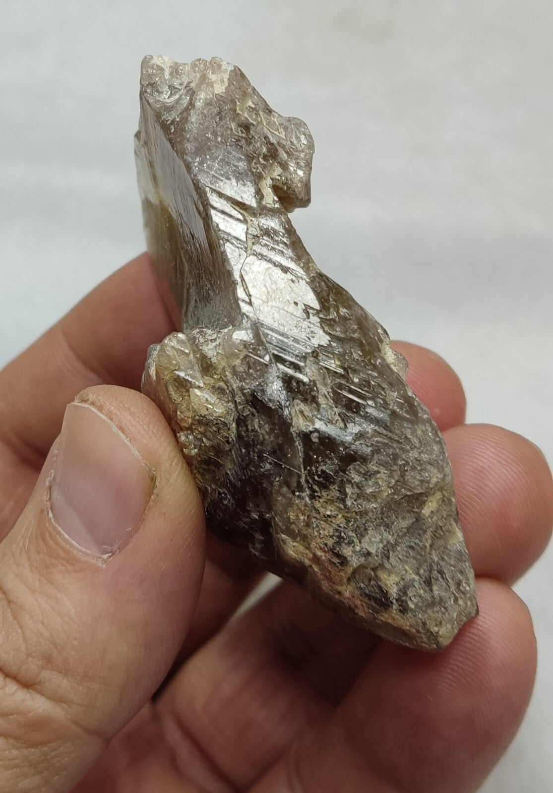 Natural axinite crystal 84 grams