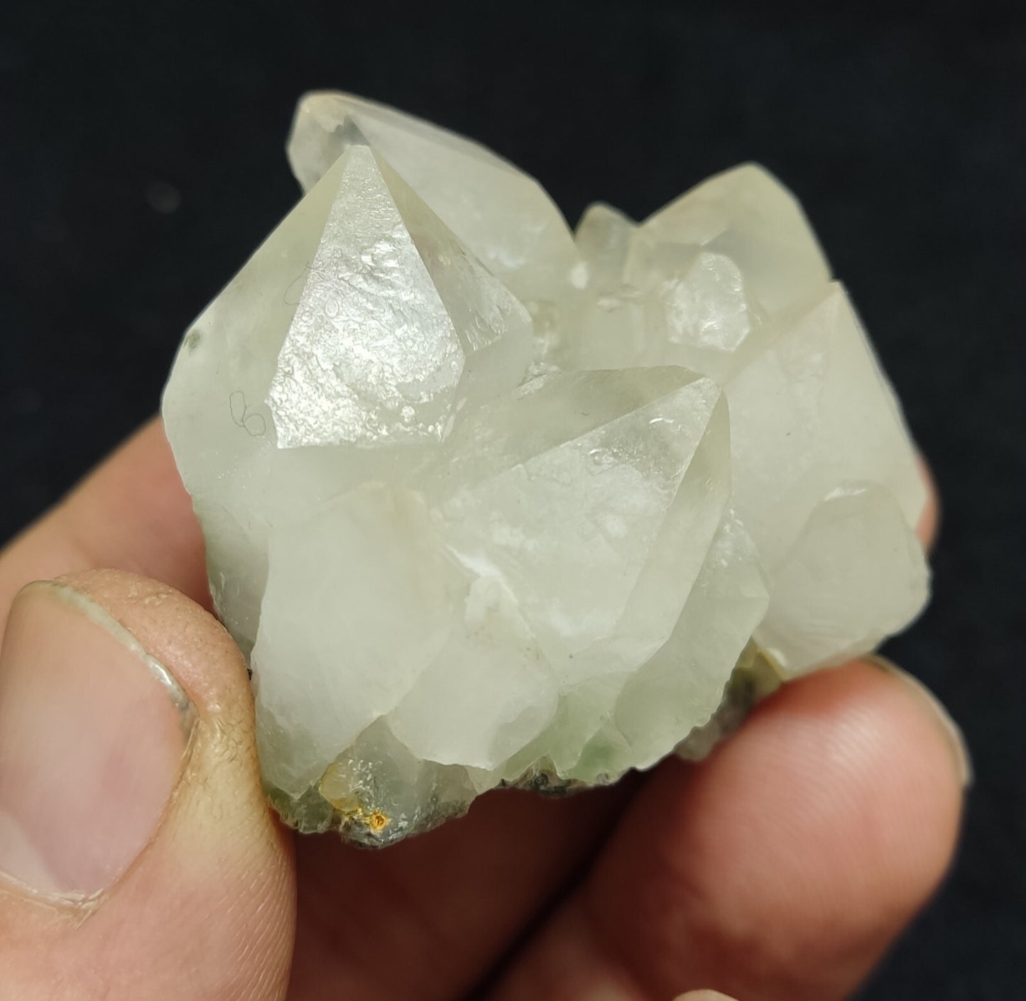 An Aesthetic terminated epidote Quartz specimen 48 grams