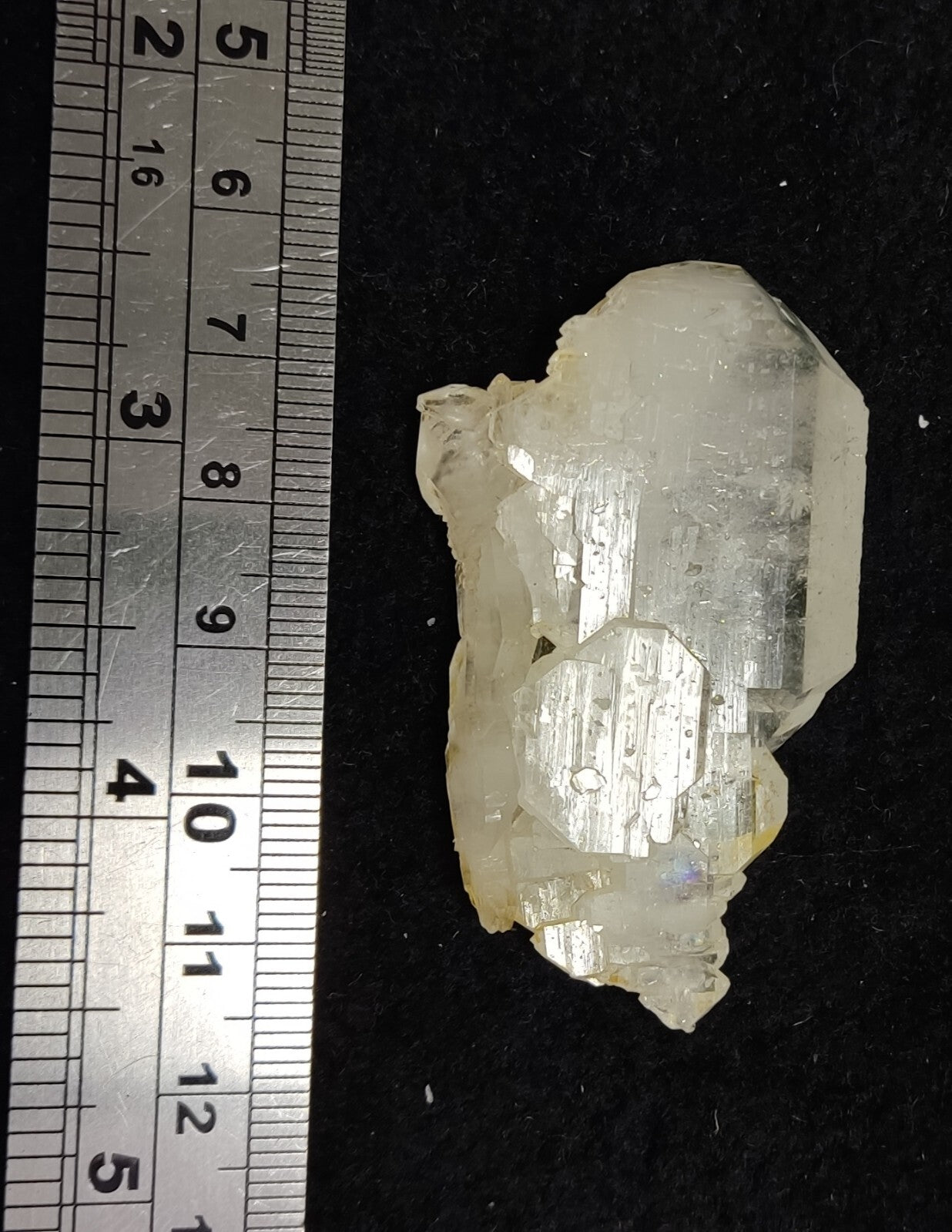 An Aesthetic specimen of faden quartz 22 grams