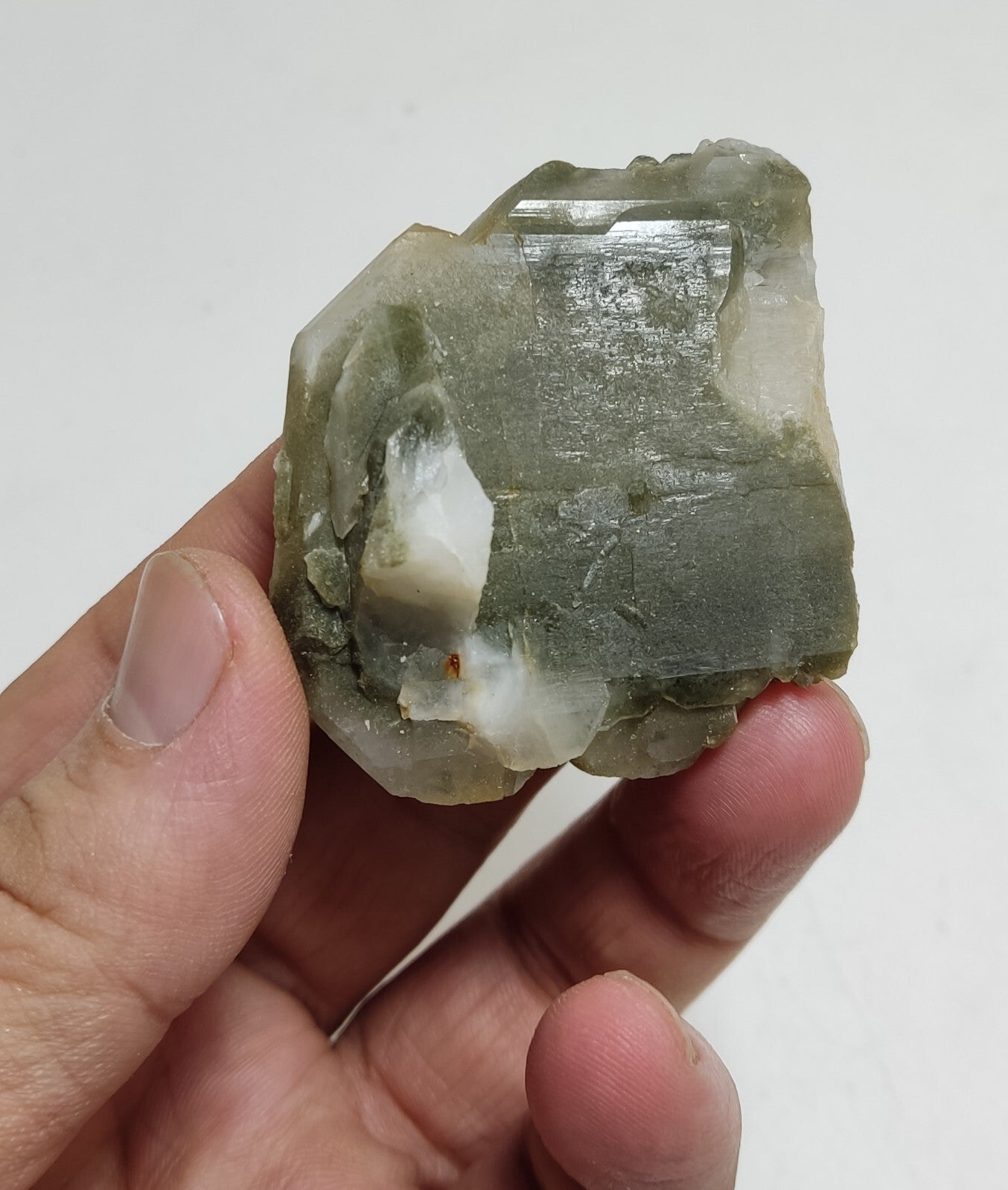 An Aesthetic Natural beautifully terminated Chlorite Quartz specimen 61 grams