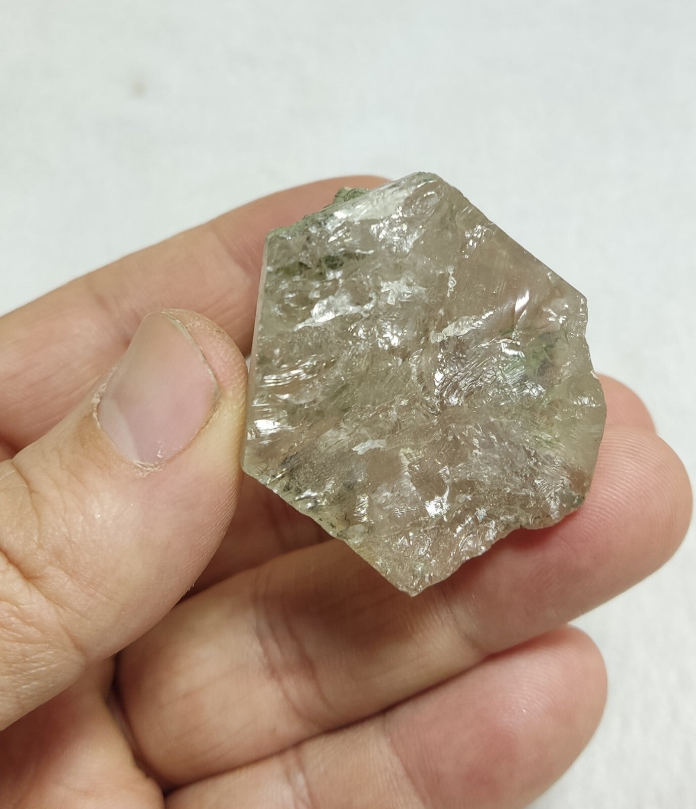 An Aesthetic Natural terminated quartz crystal 100 grams