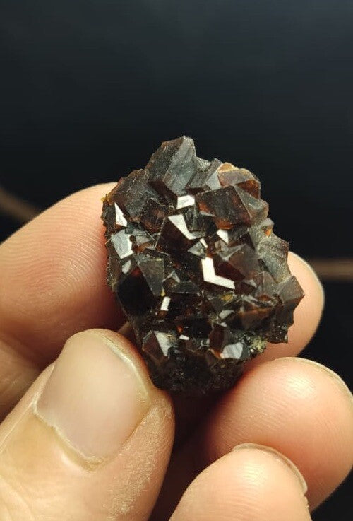 Natural Andradite Garnet Cluster 16 Grams.