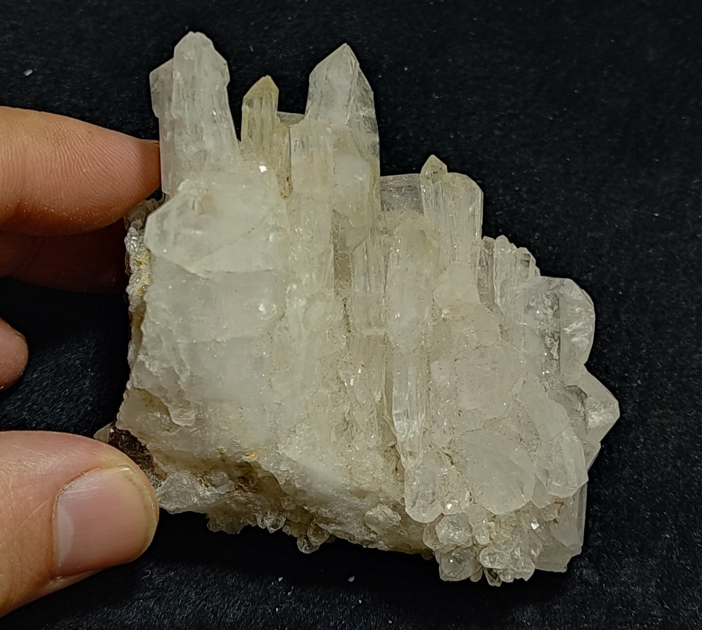 Faden Quartz Cluster With Brookite Inclusions 211 grams