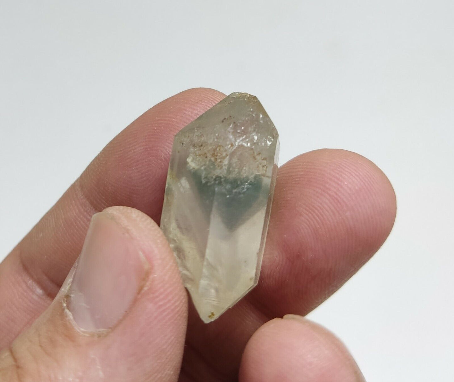 An Aesthetic collection of 6 terminated Chlorite Quartz crystals 83 grams