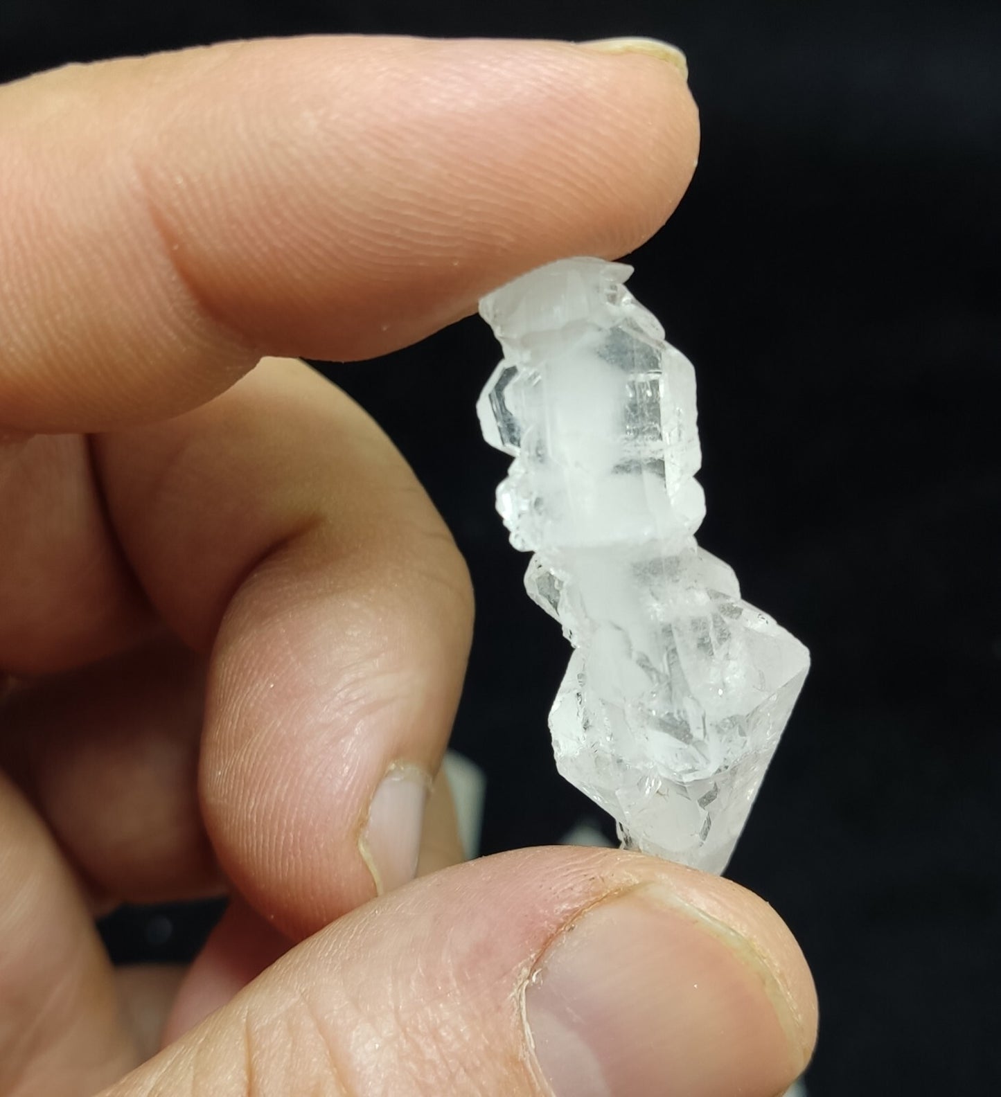 80 grams, 10 Pieces Faden quartz Crystals