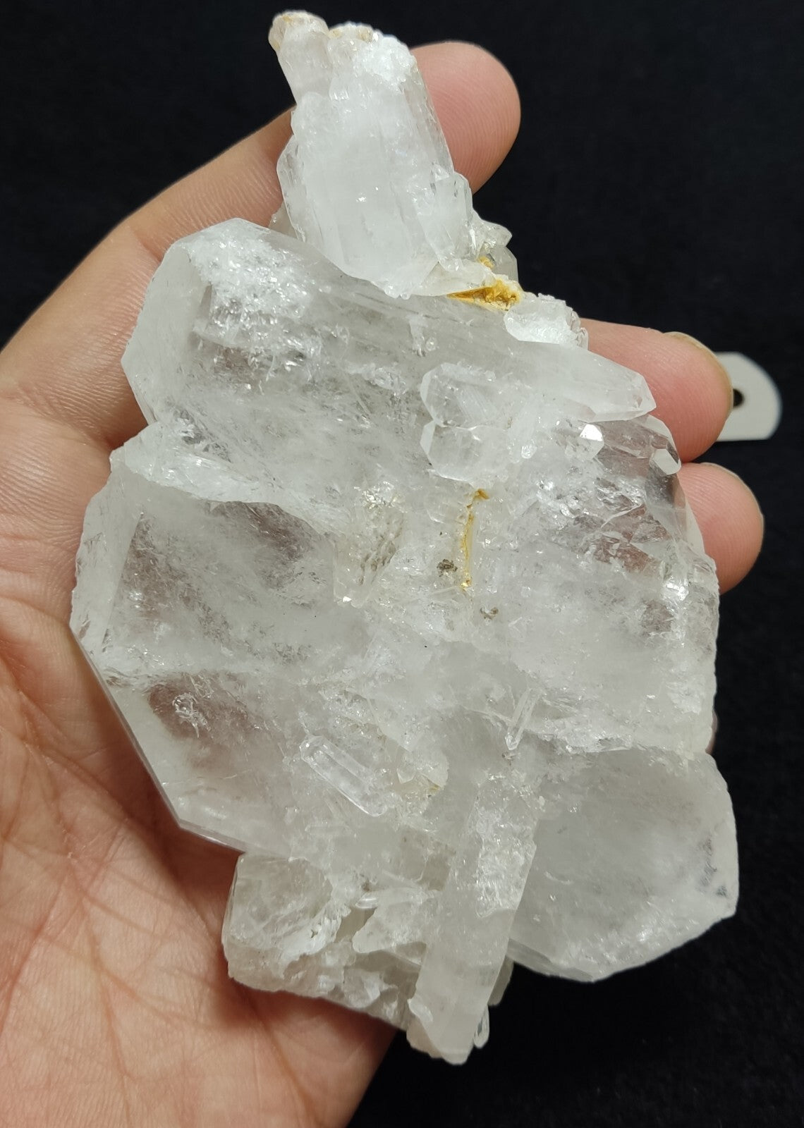 An Aesthetic terminated faden Quartz crystal specimen 223 grams