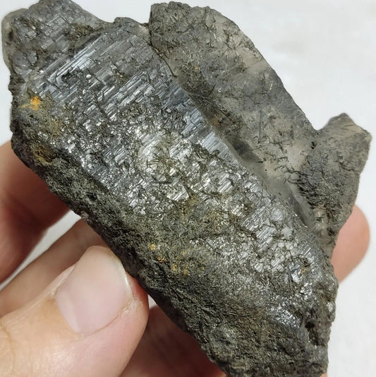 An Aesthetic Natural terminated Chlorite Quartz crystal specimen 135 grams