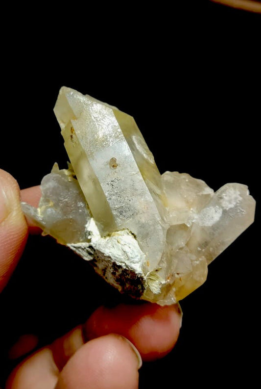 Natural Amphibole Quartz Crystal 32 Grams.