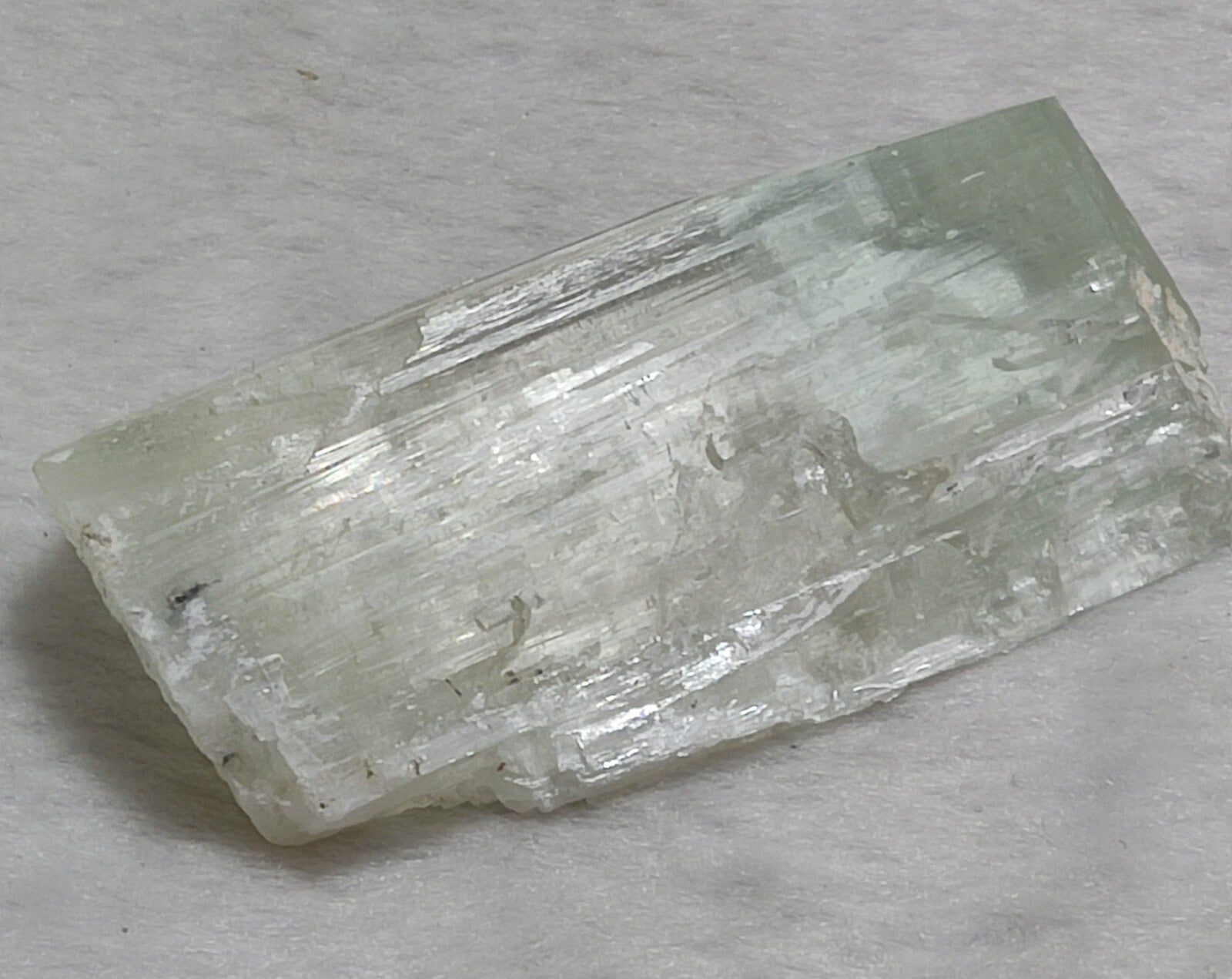 An Aesthetic terminated spodumene floater crystal specimen 75 grams