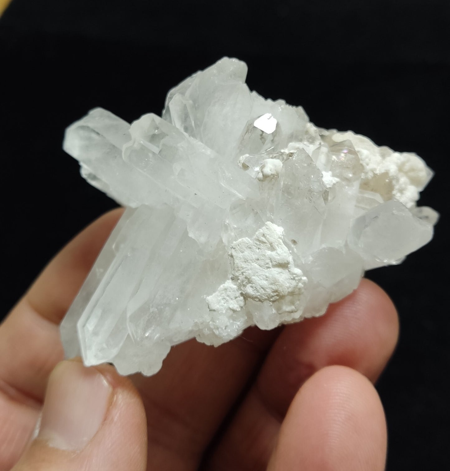 An Aesthetic terminated Quartz cluster 81 grams
